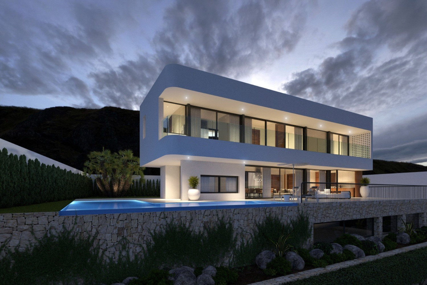 &Uacute;nica y exclusiva villa en Finestrat