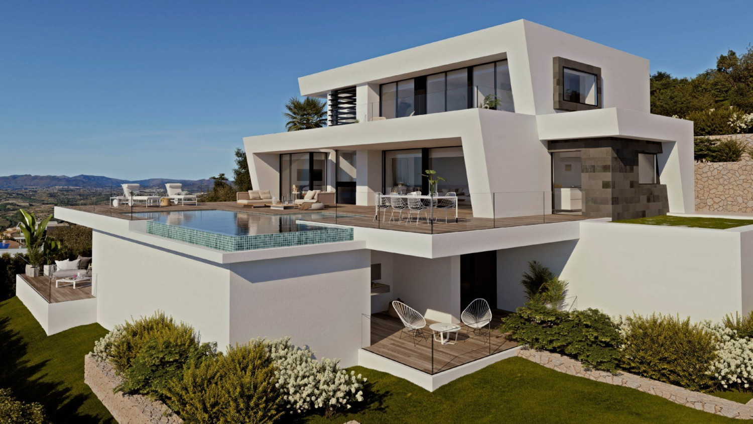 Villa Moderna en Cumbre del Sol
