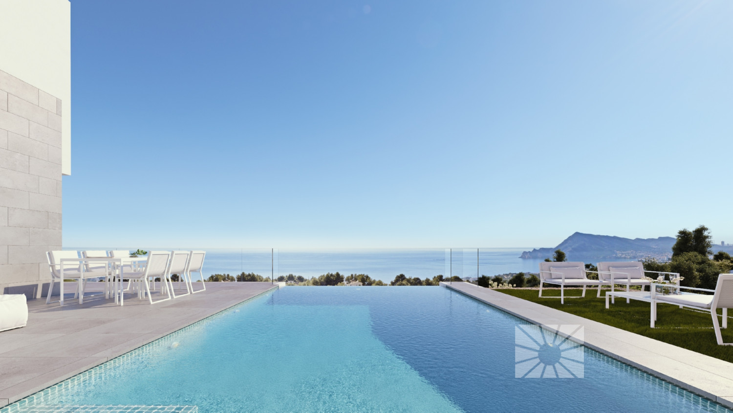 Villa de Obra Nueva en Altea