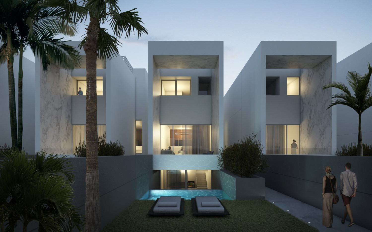 Modern villas in Albir