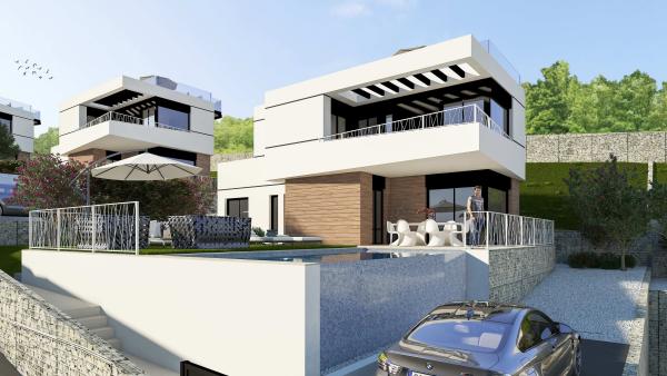 Villas de obra nueva en Balc&oacute;n de Finestrat