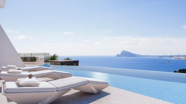 Villas nuevas con vistas espectaculares en Altea