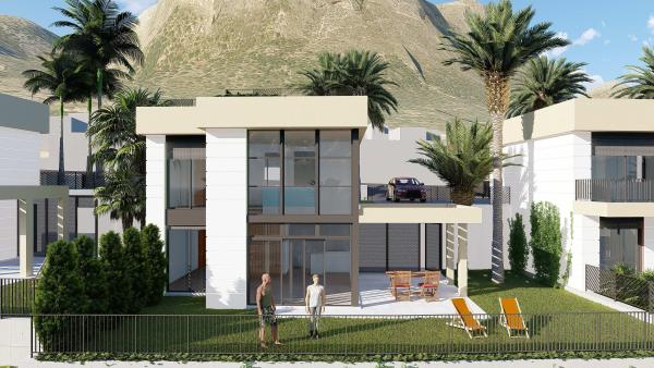 Villas de obra nueva en Polop
