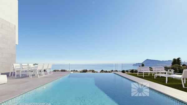 Villa de Obra Nueva en Altea