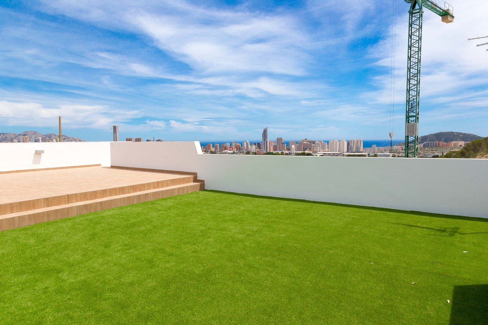 Villa de obra nueva en Finestrat.