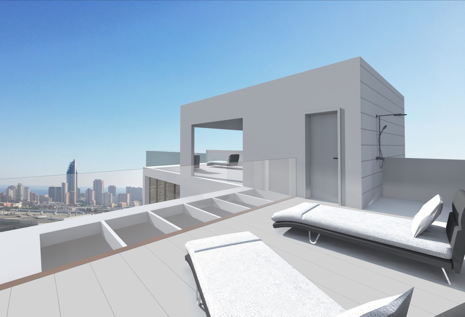 Villas con vistas al mar en Finestrat