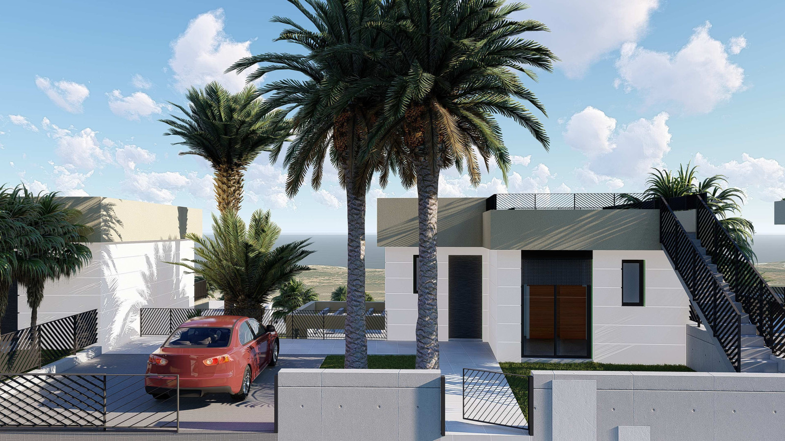 Villas de obra nueva en Polop