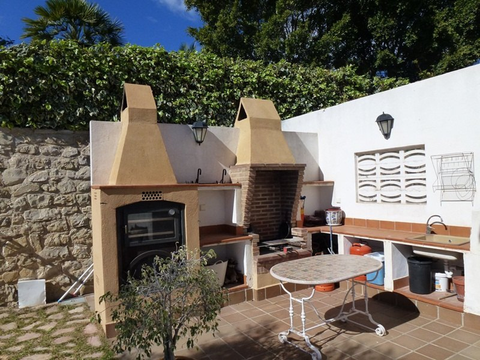 Confortable villa con vistas al mar