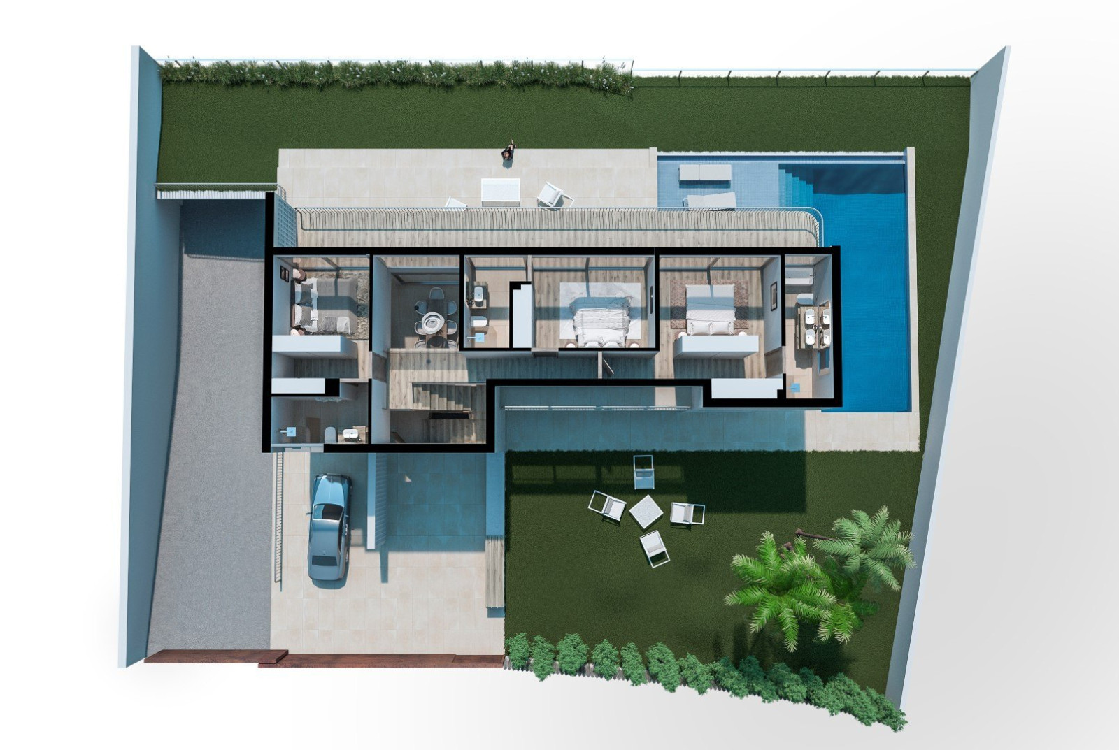 &Uacute;nica y exclusiva villa en Finestrat
