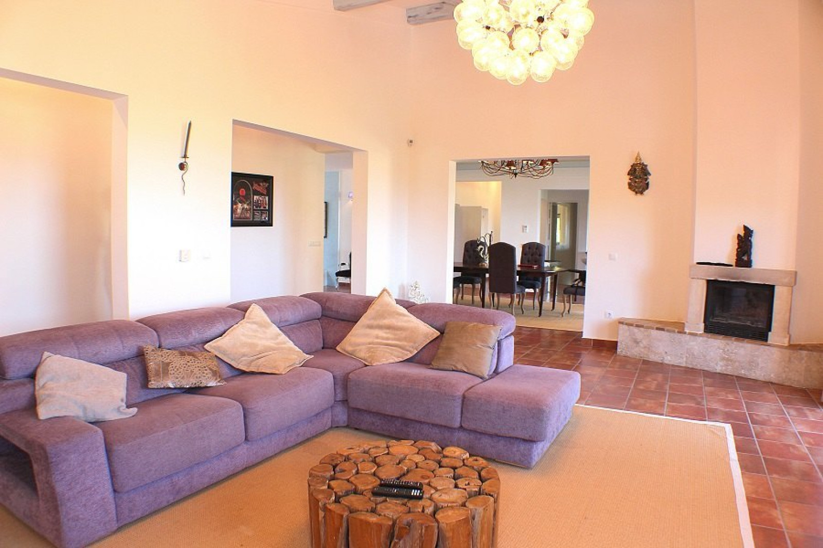 Finca de estilo moderno en Guadalest
