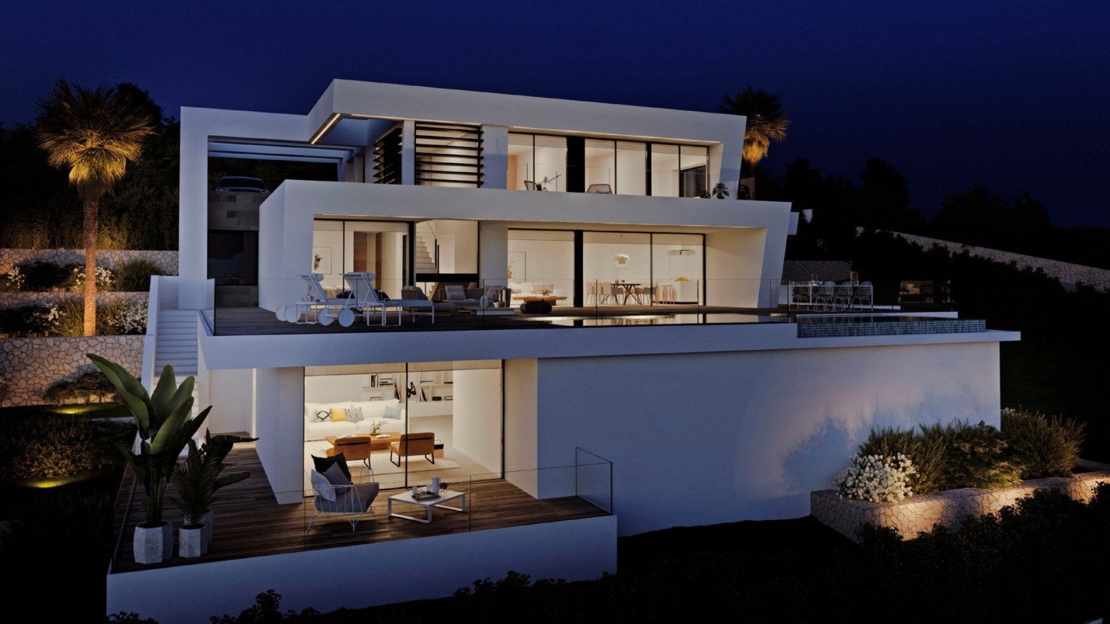 Villa Moderna en Cumbre del Sol