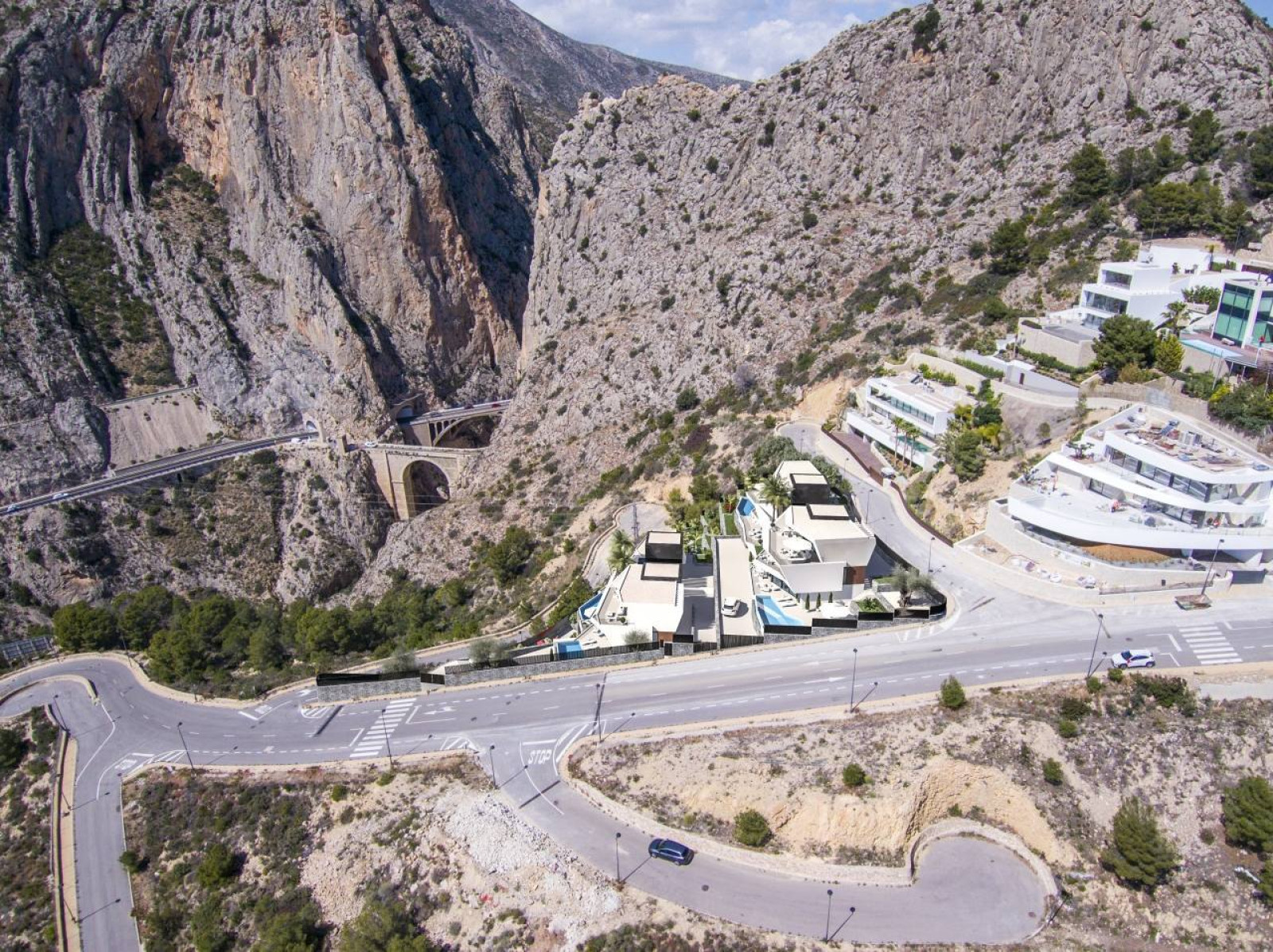 Villas nuevas con vistas espectaculares en Altea