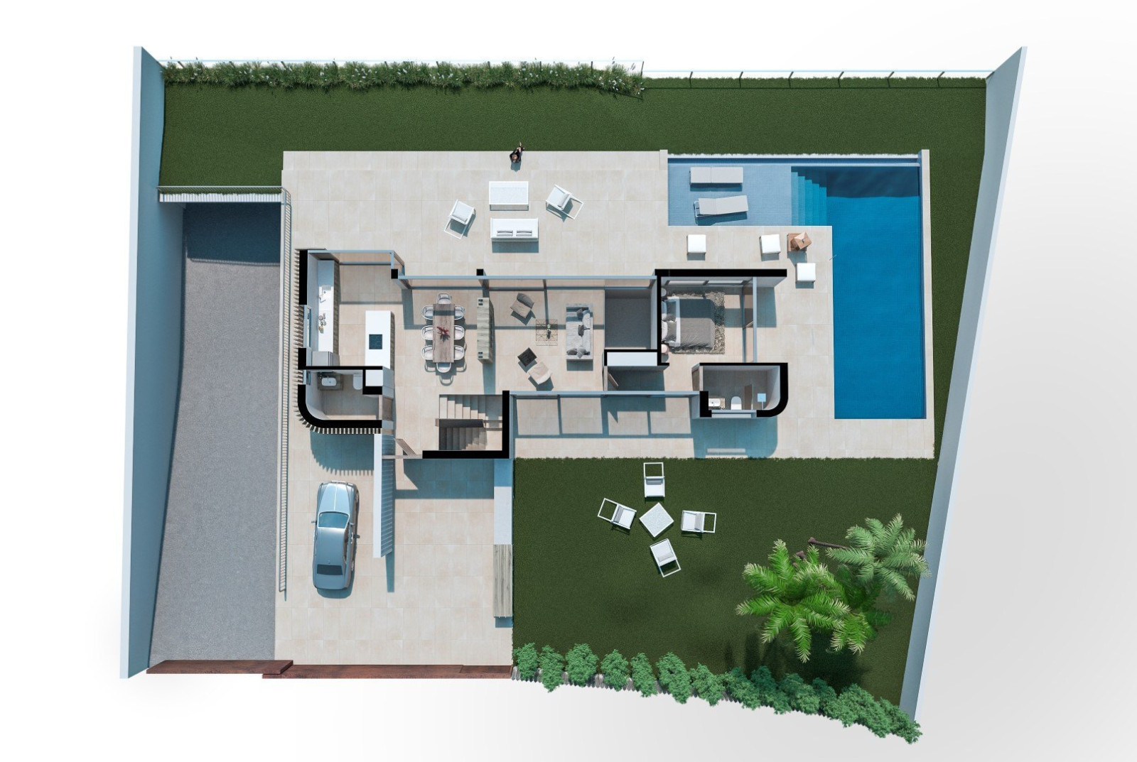 &Uacute;nica y exclusiva villa en Finestrat