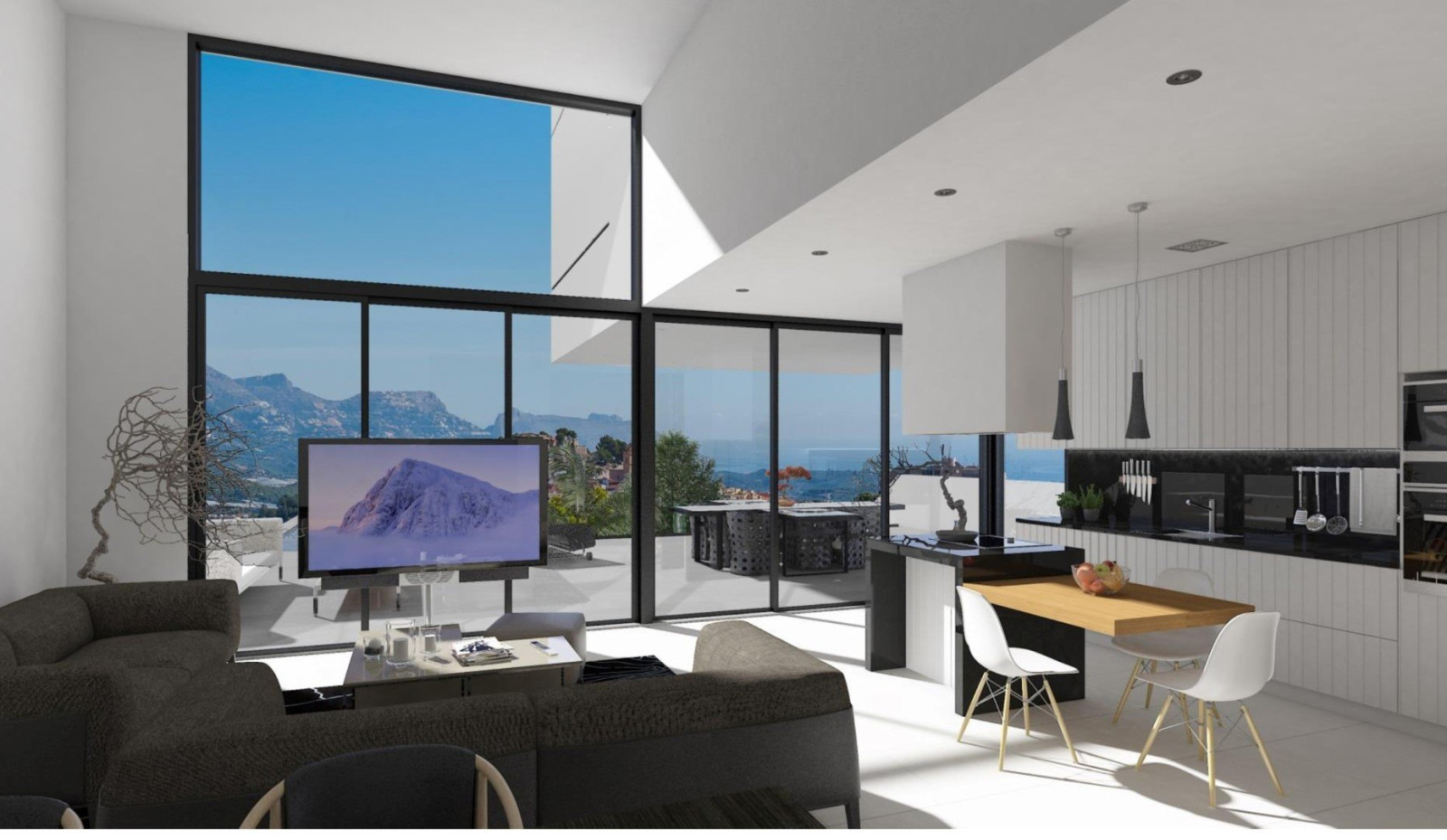 Nuevas villas de 399 m2 en Polop