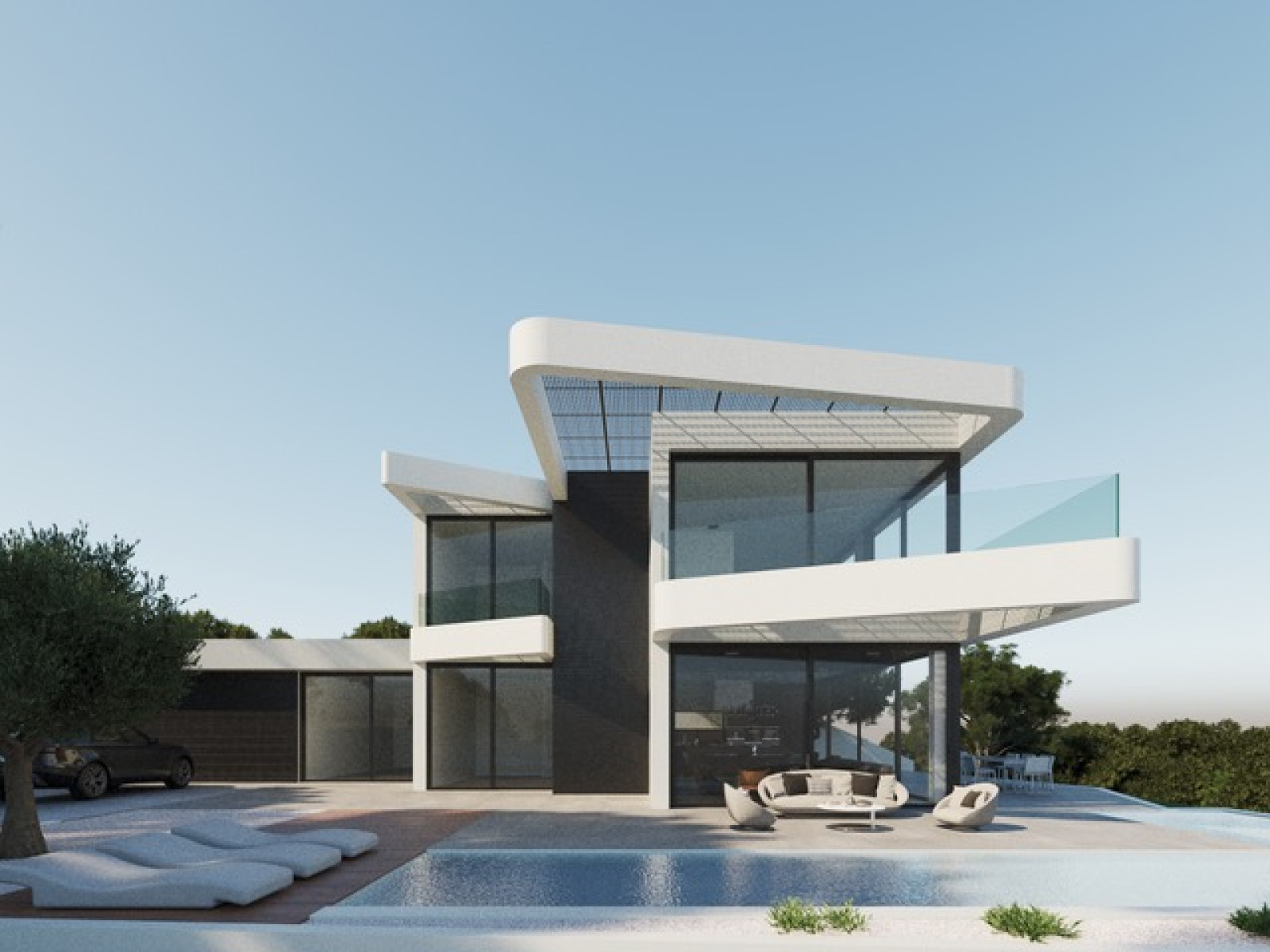 Villa de dise&ntilde;o en Altea