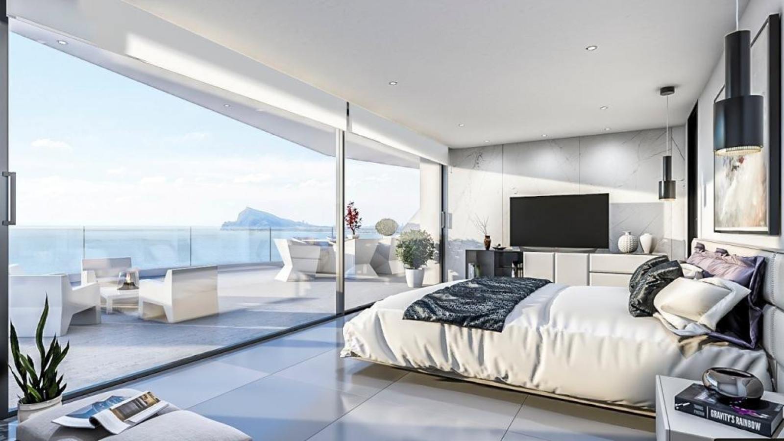 Villas nuevas con vistas espectaculares en Altea