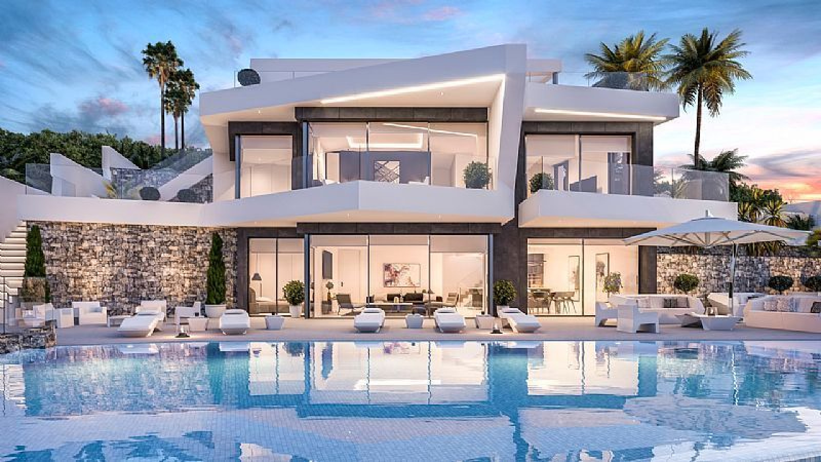 Villa de nueva construcci&oacute;n en Benissa