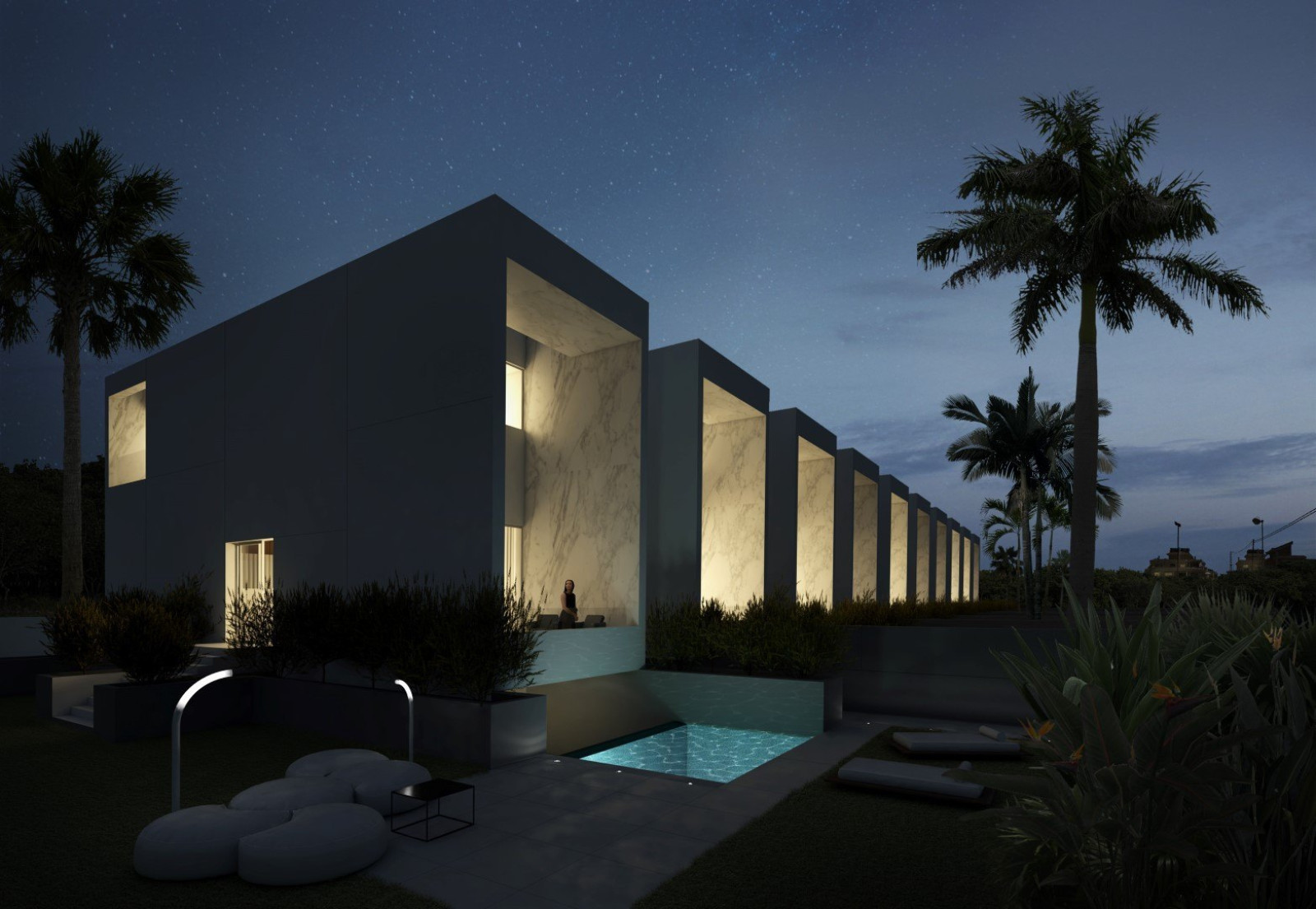 Modern villas in Albir