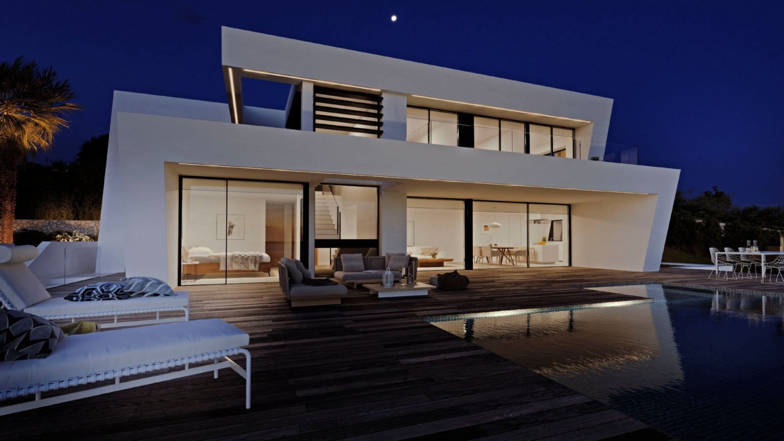 Villa Moderna en Cumbre del Sol