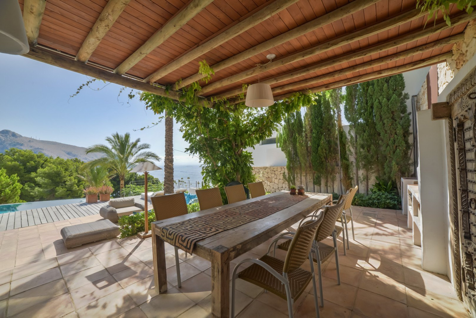 Ibizan style villa in Altea