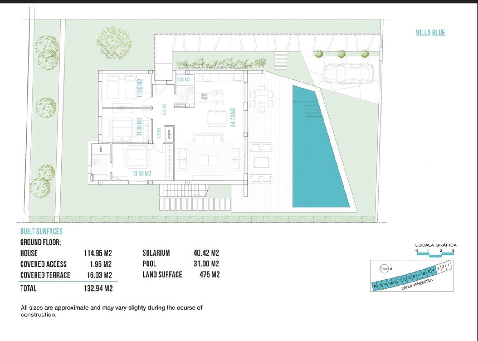 Villa de obra nueva en Finestrat.