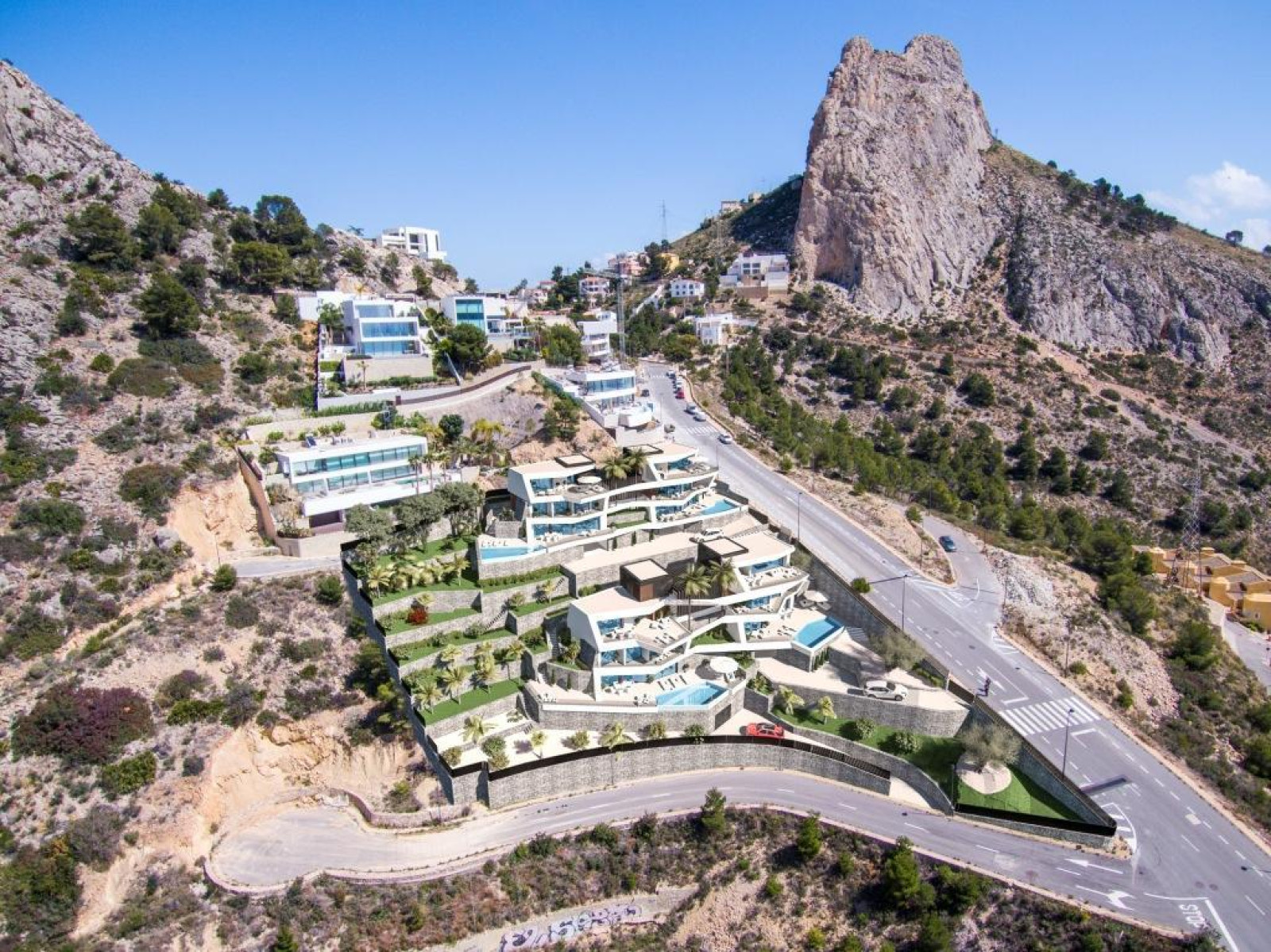 Villas nuevas con vistas espectaculares en Altea