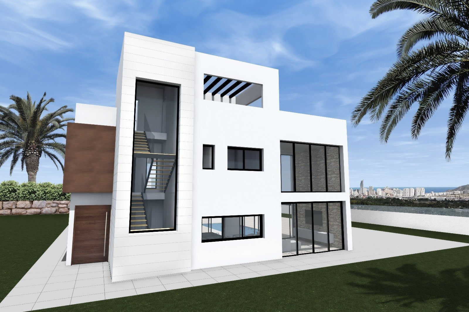 Villas con vistas al mar en Finestrat