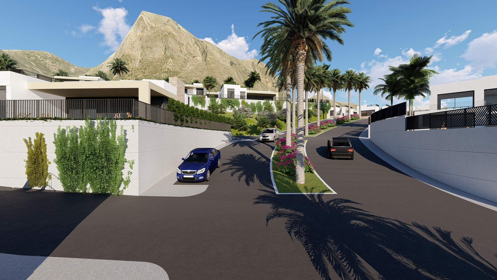 Villas de obra nueva en Polop