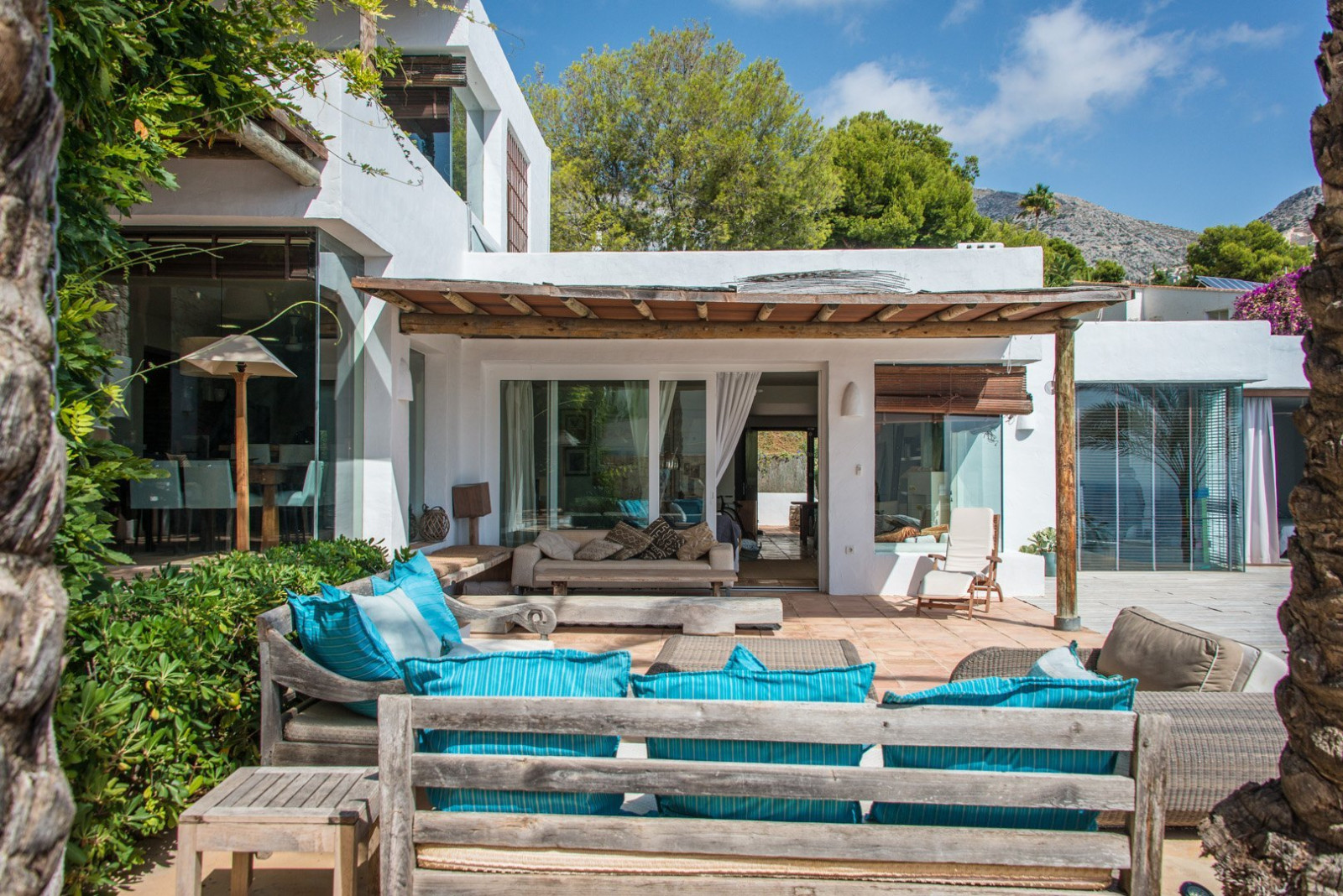 Ibizan style villa in Altea