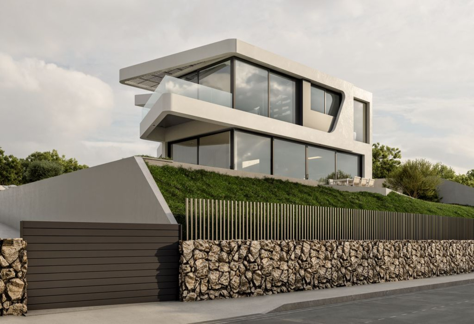Villa de dise&ntilde;o en Altea