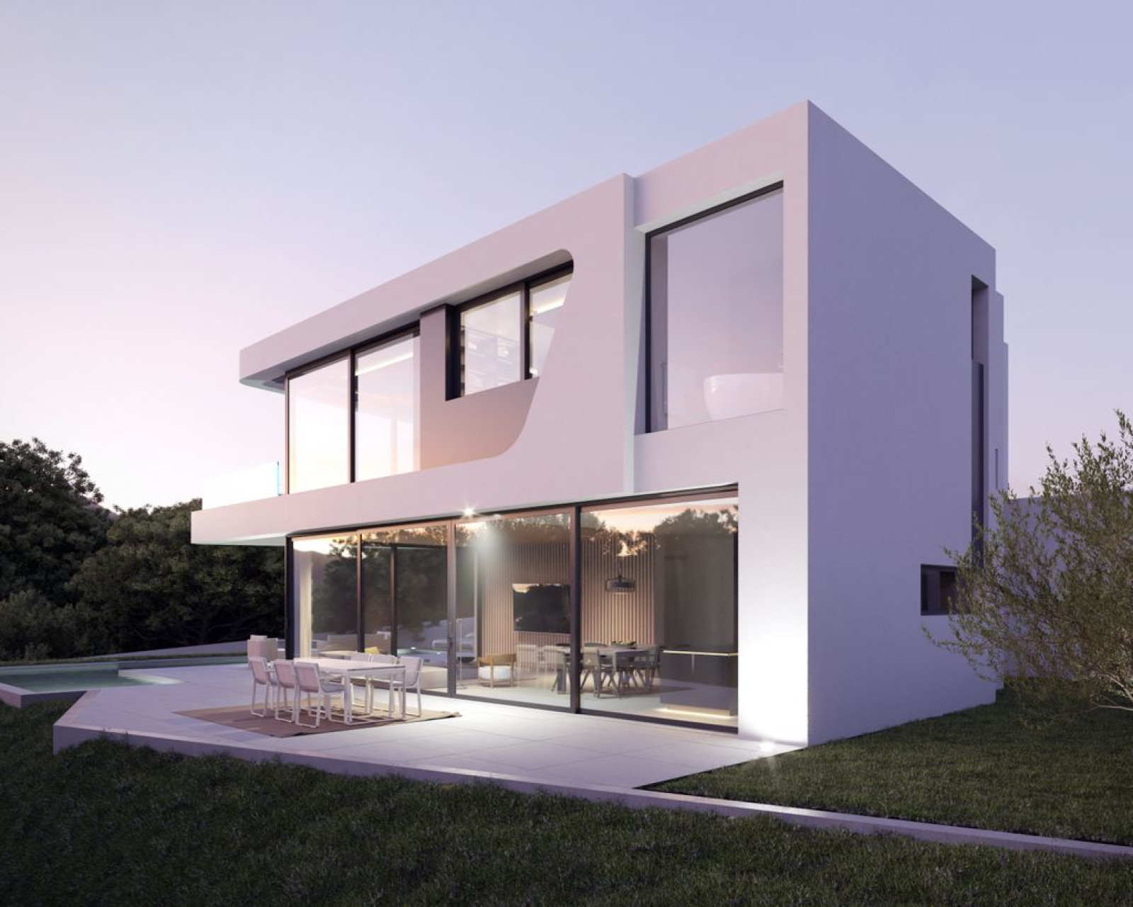 Villa de dise&ntilde;o en Altea