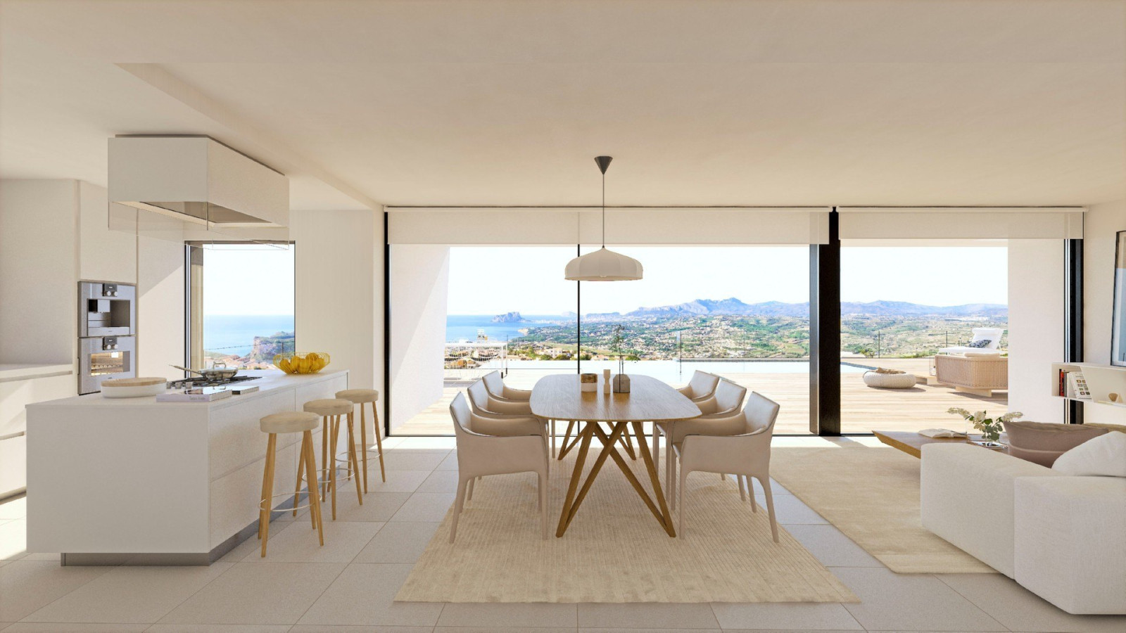 Villa Moderna en Cumbre del Sol