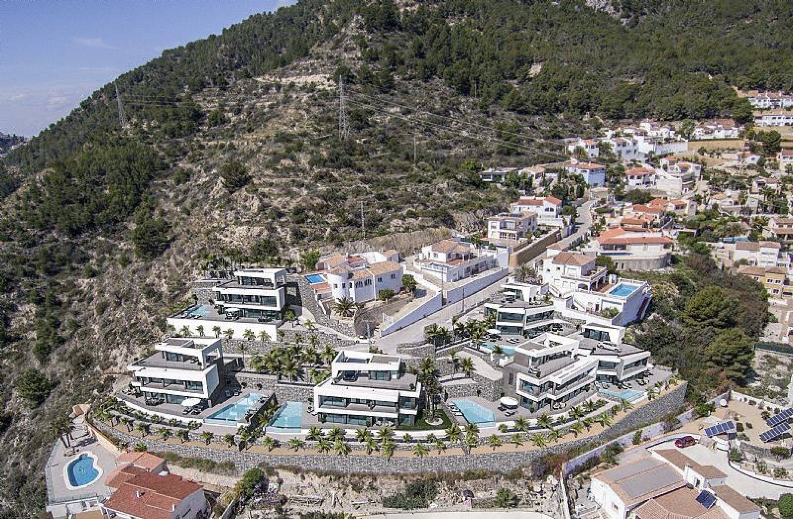 Promoci&oacute;n en Calpe de 6 Villas de lujo independientes