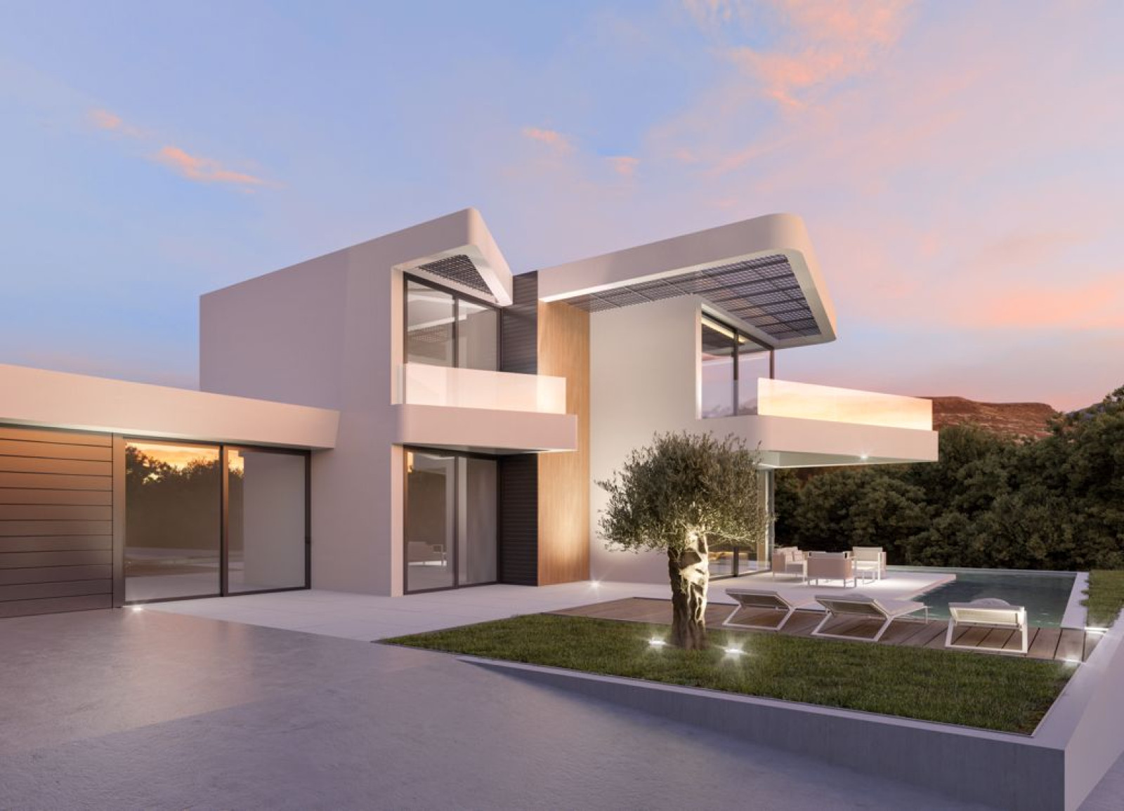 Villa de dise&ntilde;o en Altea