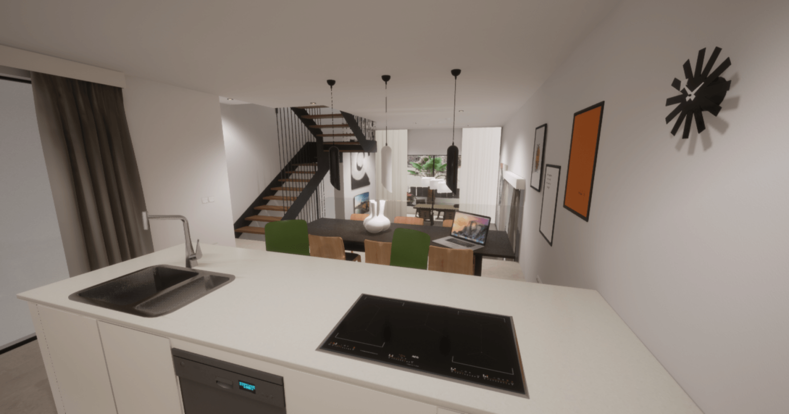 Modern villas in Albir