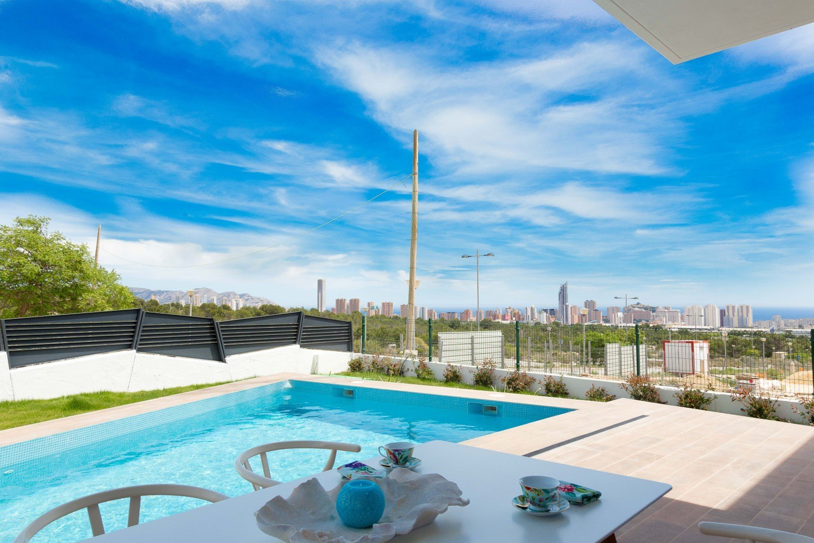 Villa de obra nueva en Finestrat.