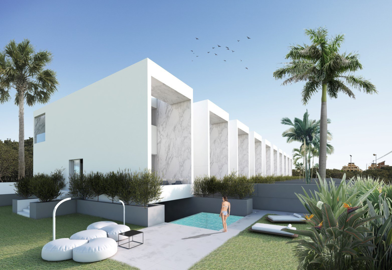 Modern villas in Albir