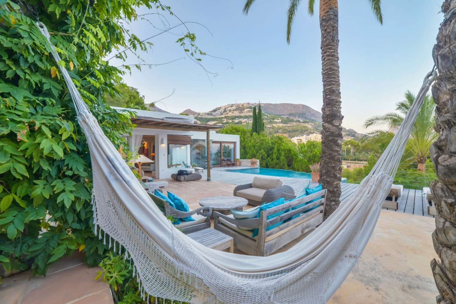 Ibizan style villa in Altea