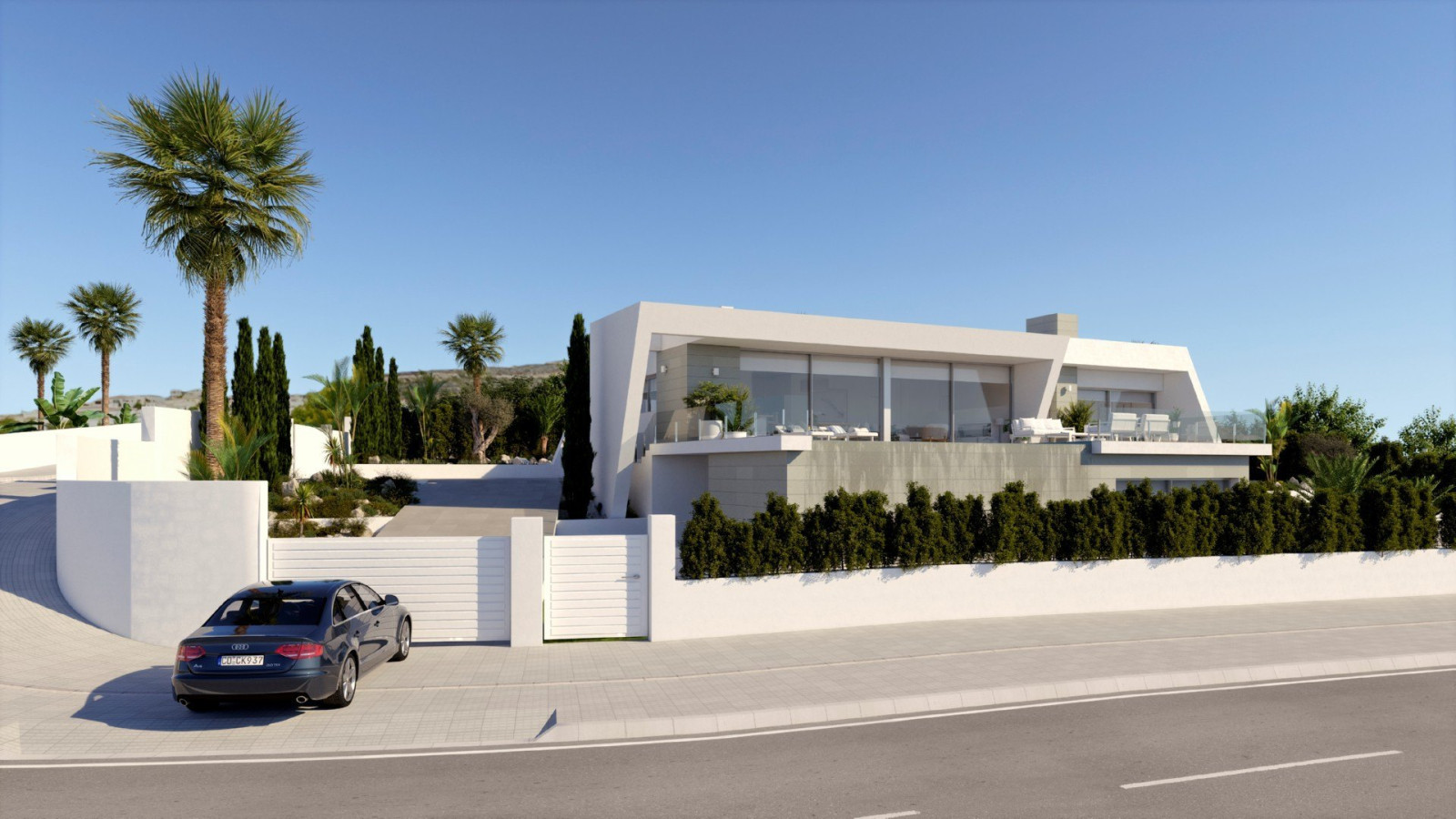 Moderna Villa en Cumbre del Sol