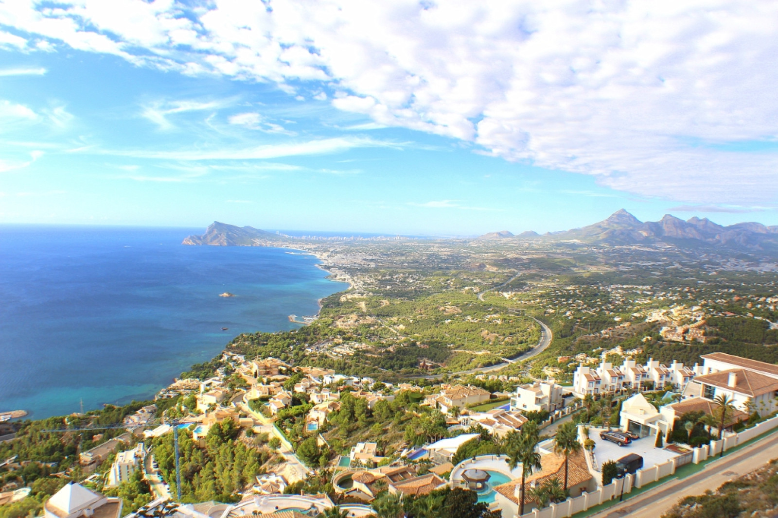 Villa con vistas espectaculares en Altea Hills