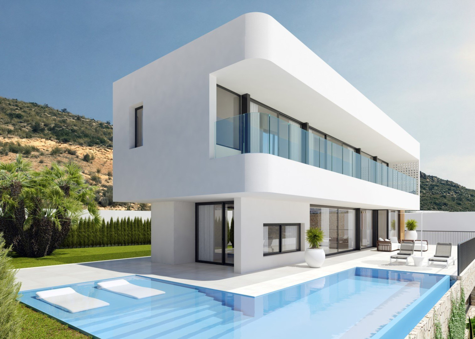 &Uacute;nica y exclusiva villa en Finestrat