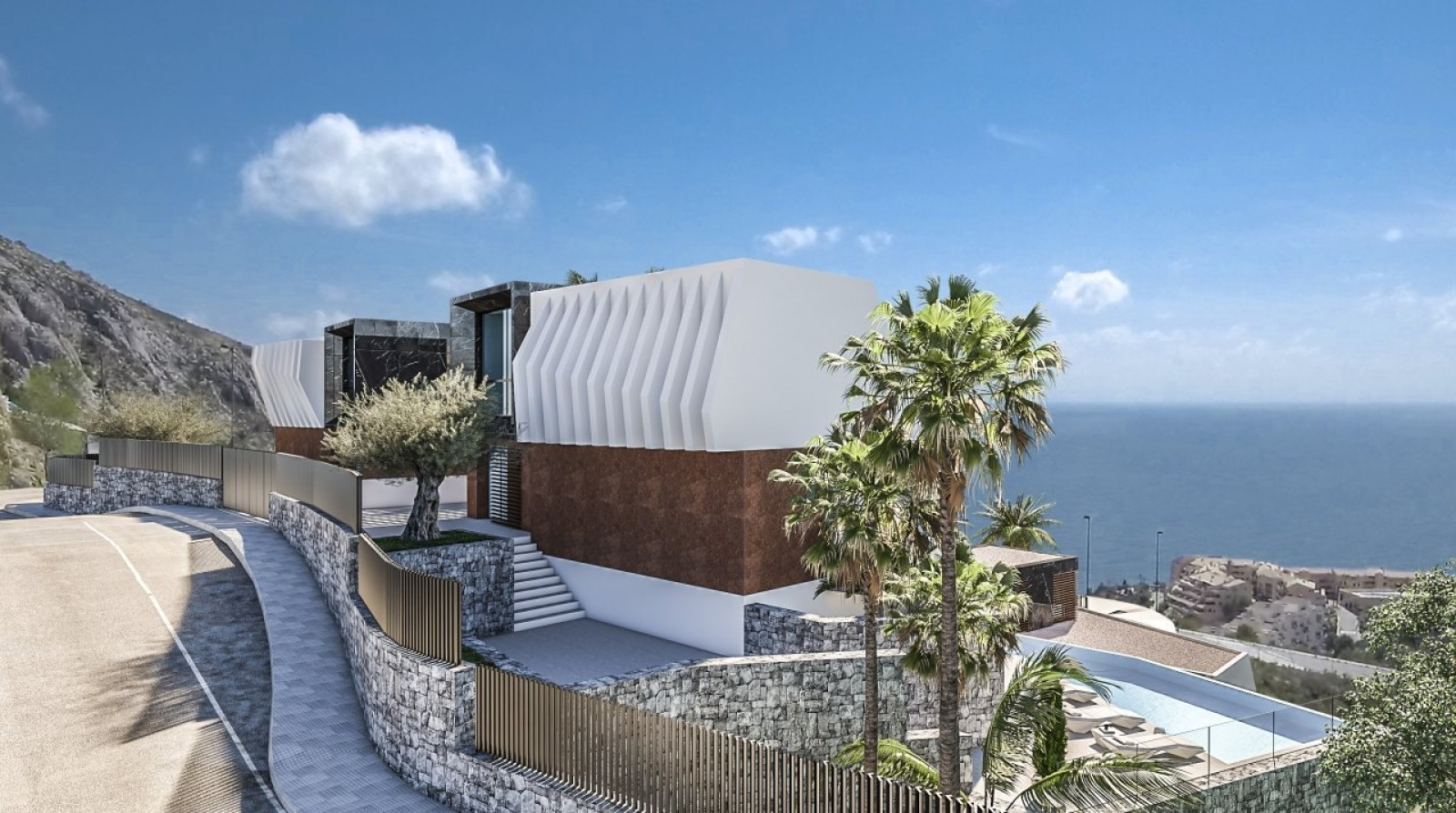 Villas nuevas con vistas espectaculares en Altea