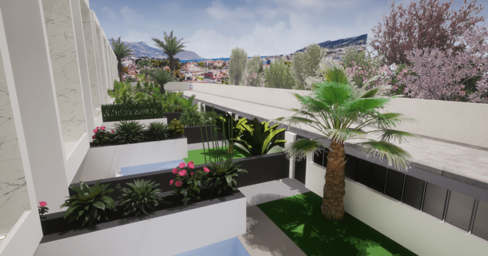 Modern villas in Albir