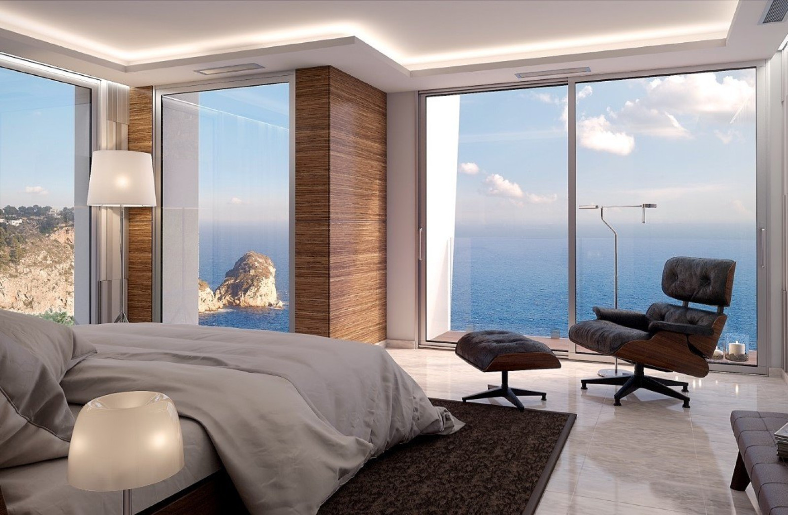 Nueva villa en primera l&iacute;nea del mar en Javea