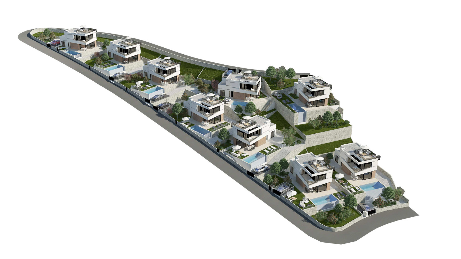 Villas de obra nueva en Balc&oacute;n de Finestrat