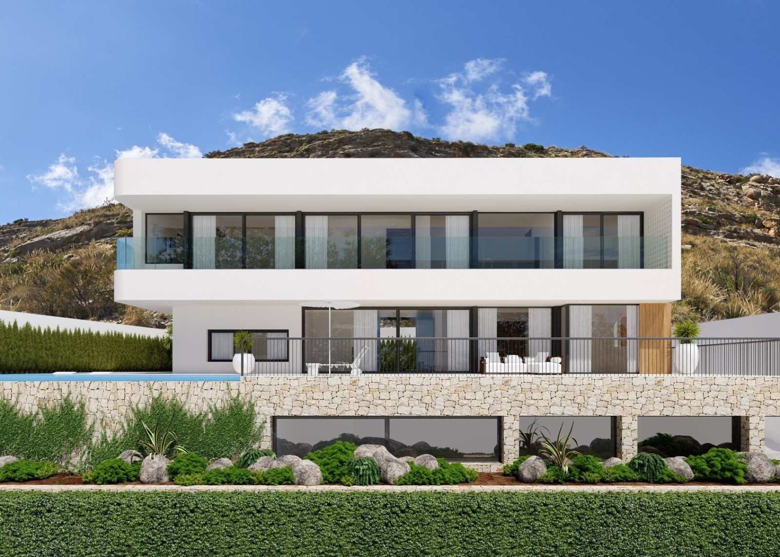 &Uacute;nica y exclusiva villa en Finestrat