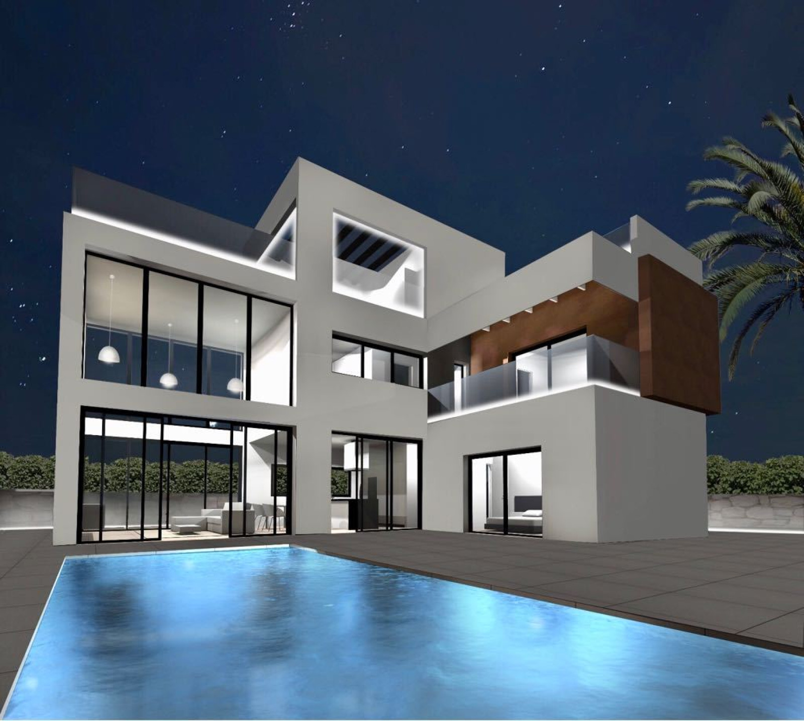 Villas con vistas al mar en Finestrat