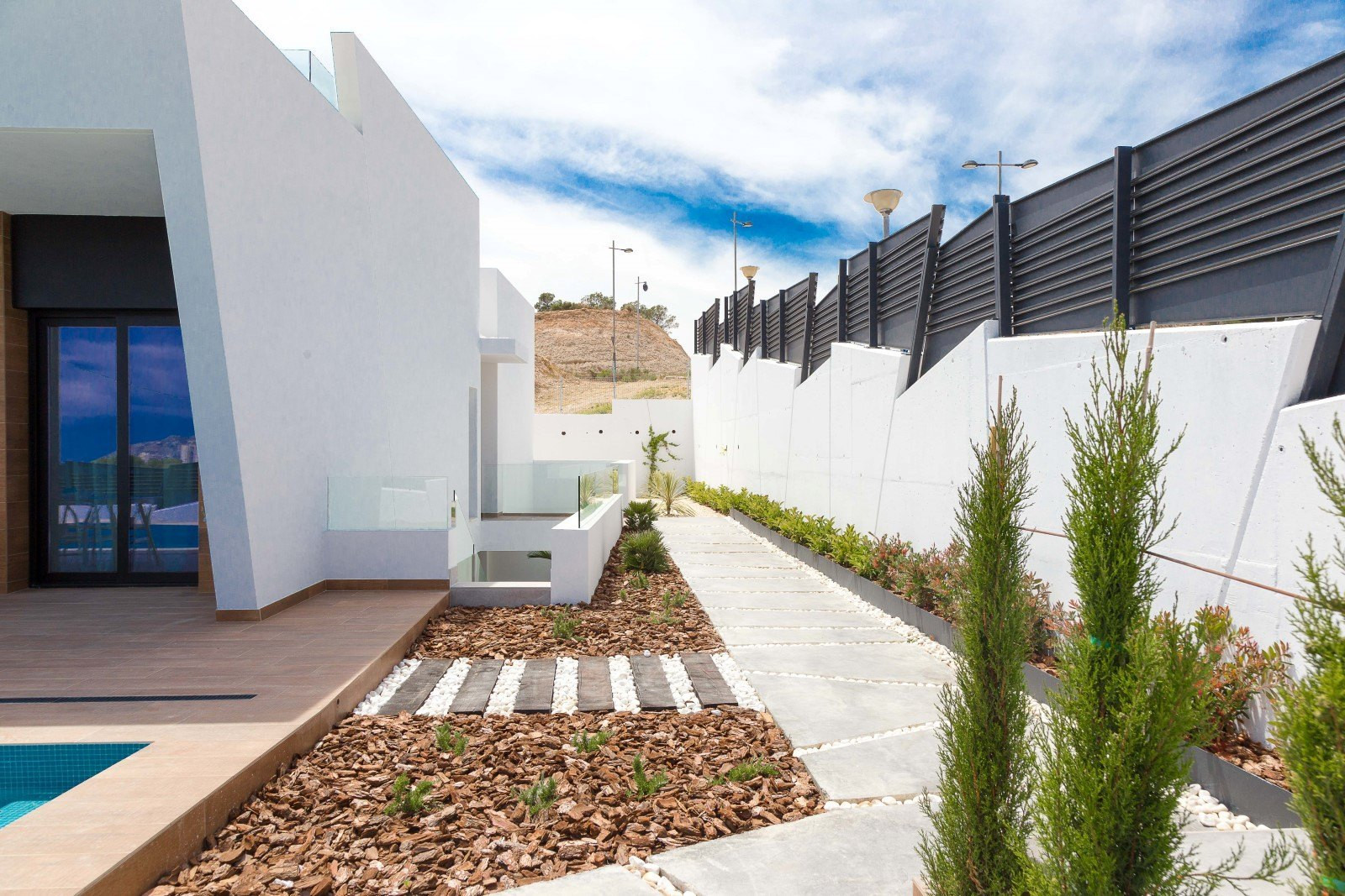 Villa de obra nueva en Finestrat.