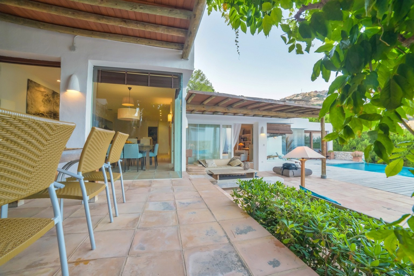 Ibizan style villa in Altea