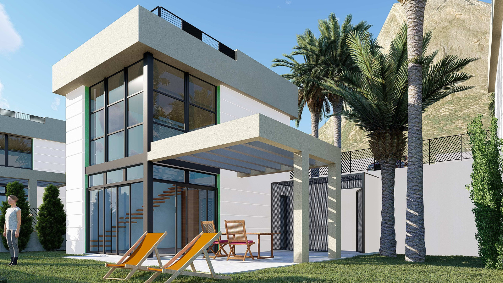 Villas de obra nueva en Polop